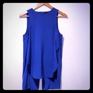 Tibi split back blouse